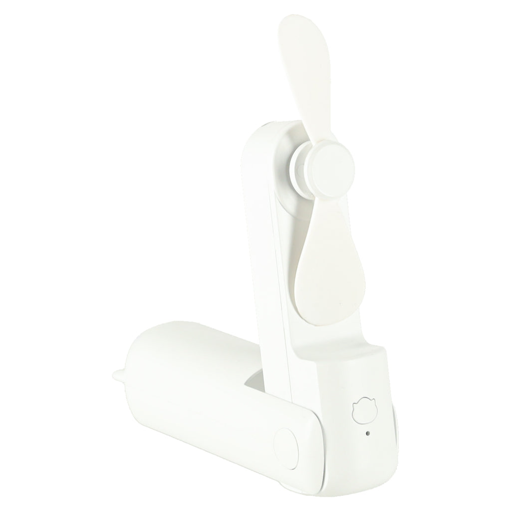 Kofi Breeze - Składany wiatraczek 2w1 z USB biały