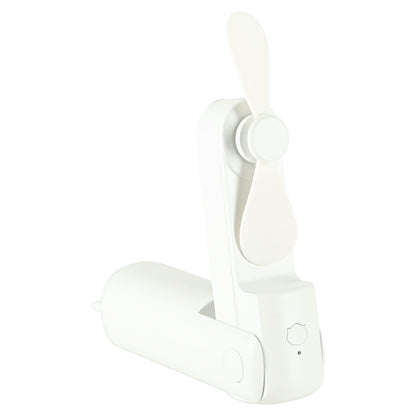 Kofi Breeze - Składany wiatraczek 2w1 z USB biały