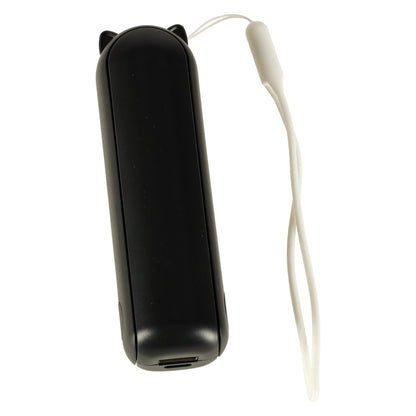 Kofi Breeze - Składany wiatraczek 2w1 z USB czarny