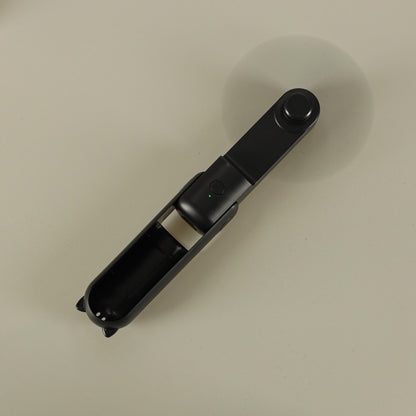 Kofi Breeze - Składany wiatraczek 2w1 z USB czarny
