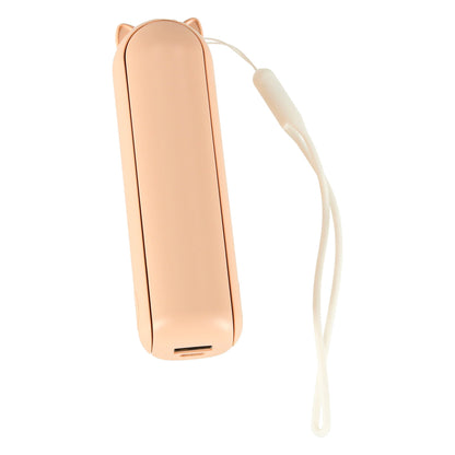 Kofi Breeze - Składany wiatraczek 2w1 z USB różowy