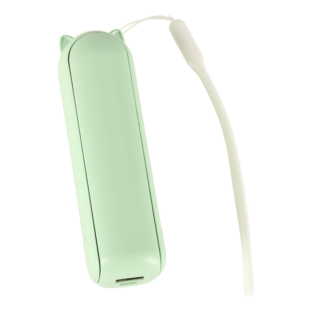 Kofi Breeze - Składany wiatraczek 2w1 z USB zielony