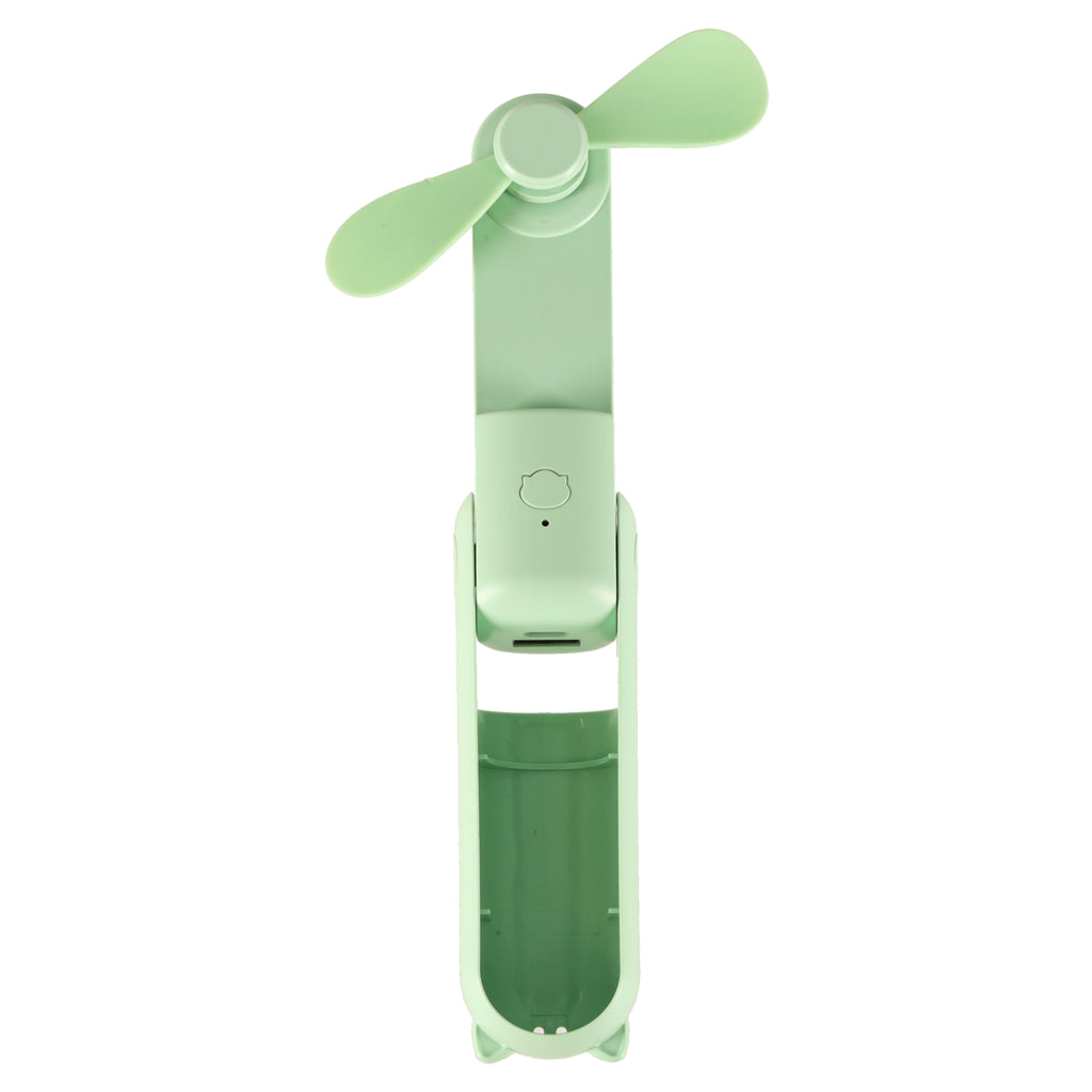 Kofi Breeze - Składany wiatraczek 2w1 z USB zielony