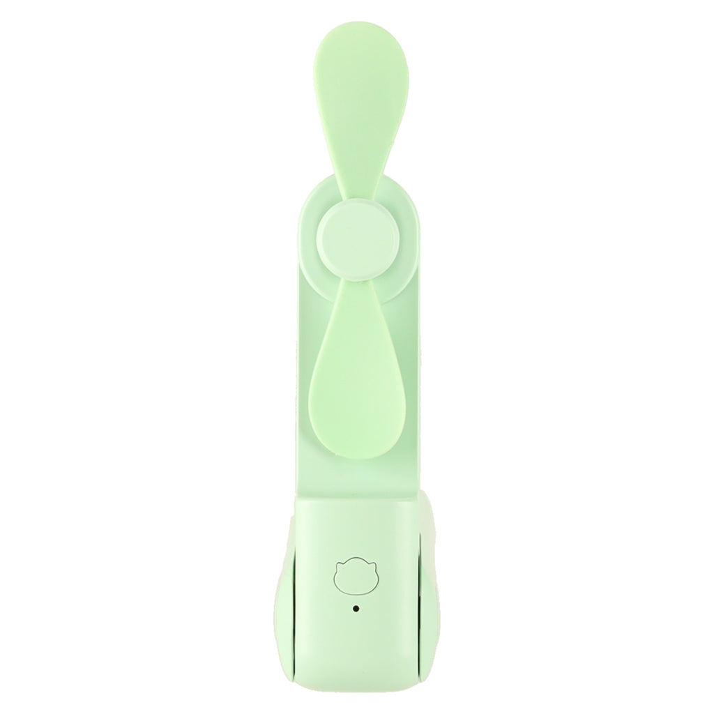 Kofi Breeze - Składany wiatraczek 2w1 z USB zielony