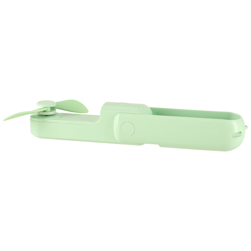 Kofi Breeze - Składany wiatraczek 2w1 z USB zielony
